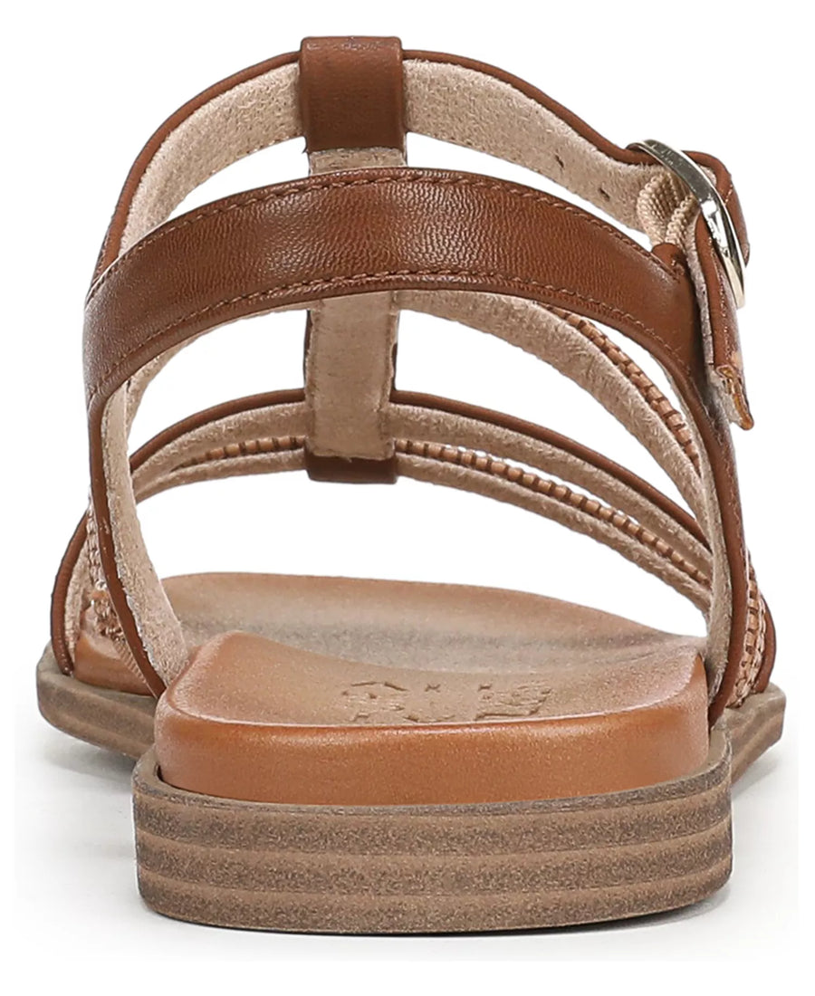 Naturalizer Women's Julia Strappy Flat Sandals