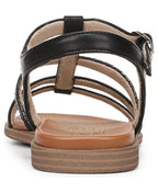 Naturalizer Women's Julia Strappy Flat Sandals