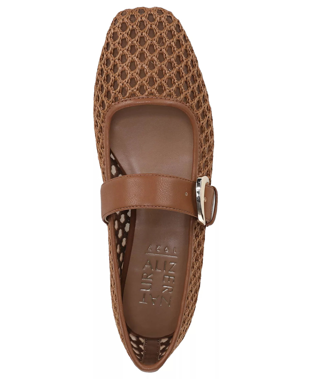 Naturalizer Women's Cosmic 4 Square Toe Mary Jane Ballet Flats