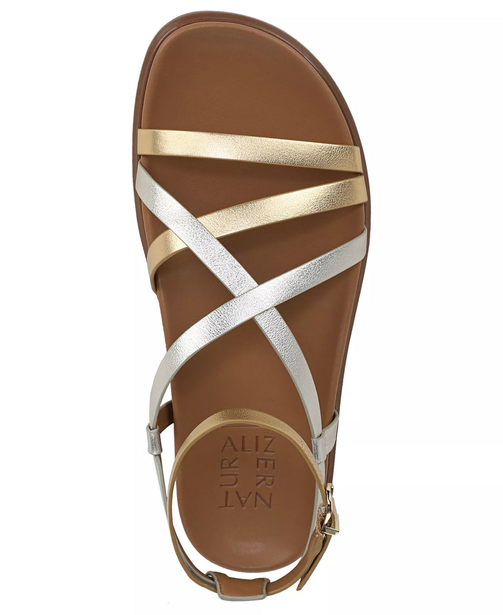Naturalizer Women's Fame Strappy Flat Sandals