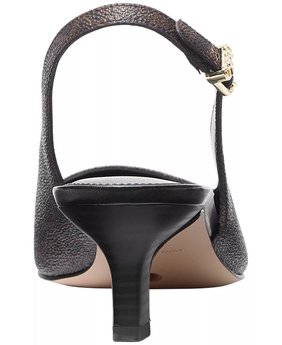 Michael Kors Michael Kors Women's Amara Toe Cap Pointed Slingback Pumps