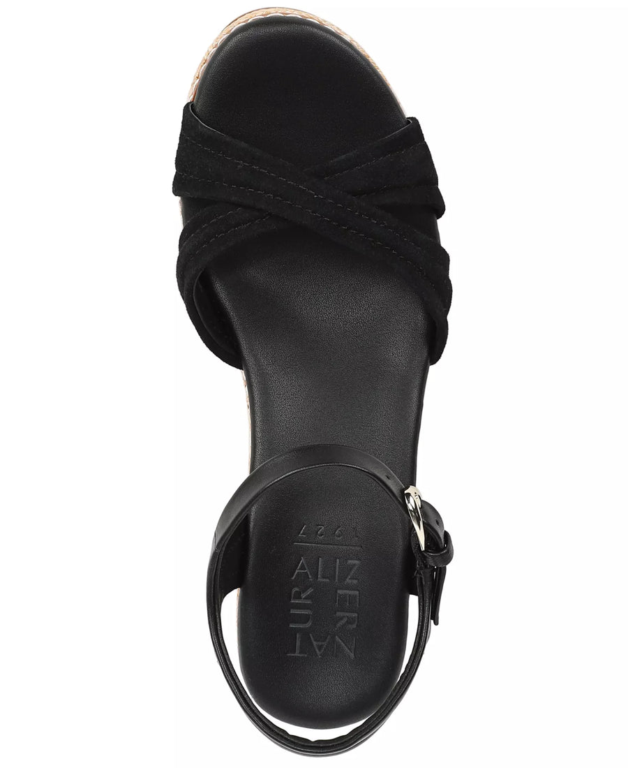 Naturalizer Women's Dovie Strappy Wedge Heel Sandals