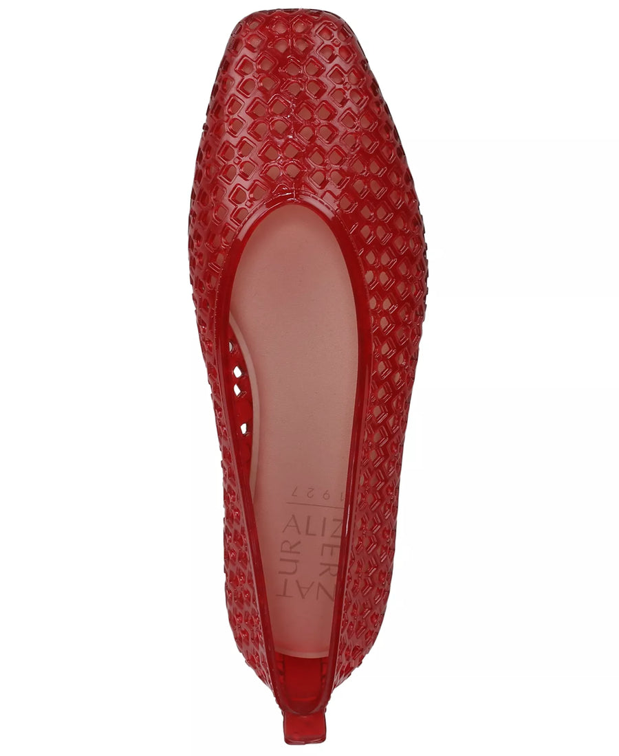 Naturalizer Women's Carla-Jelly Square Toe Flats