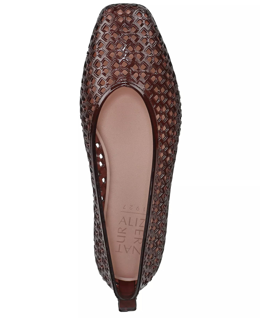 Naturalizer Women's Carla-Jelly Square Toe Flats