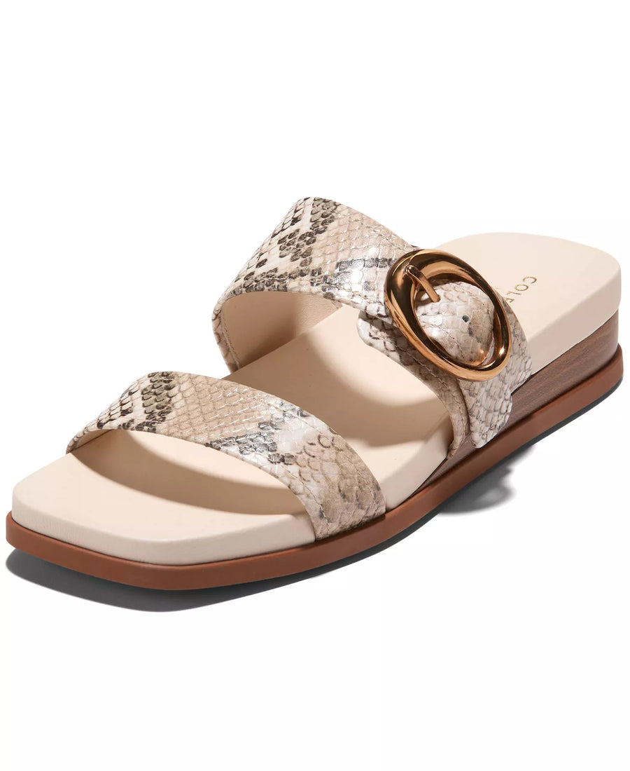 Cole Haan Women's Oaklynn Double Band Slip-On Footbed Sandals