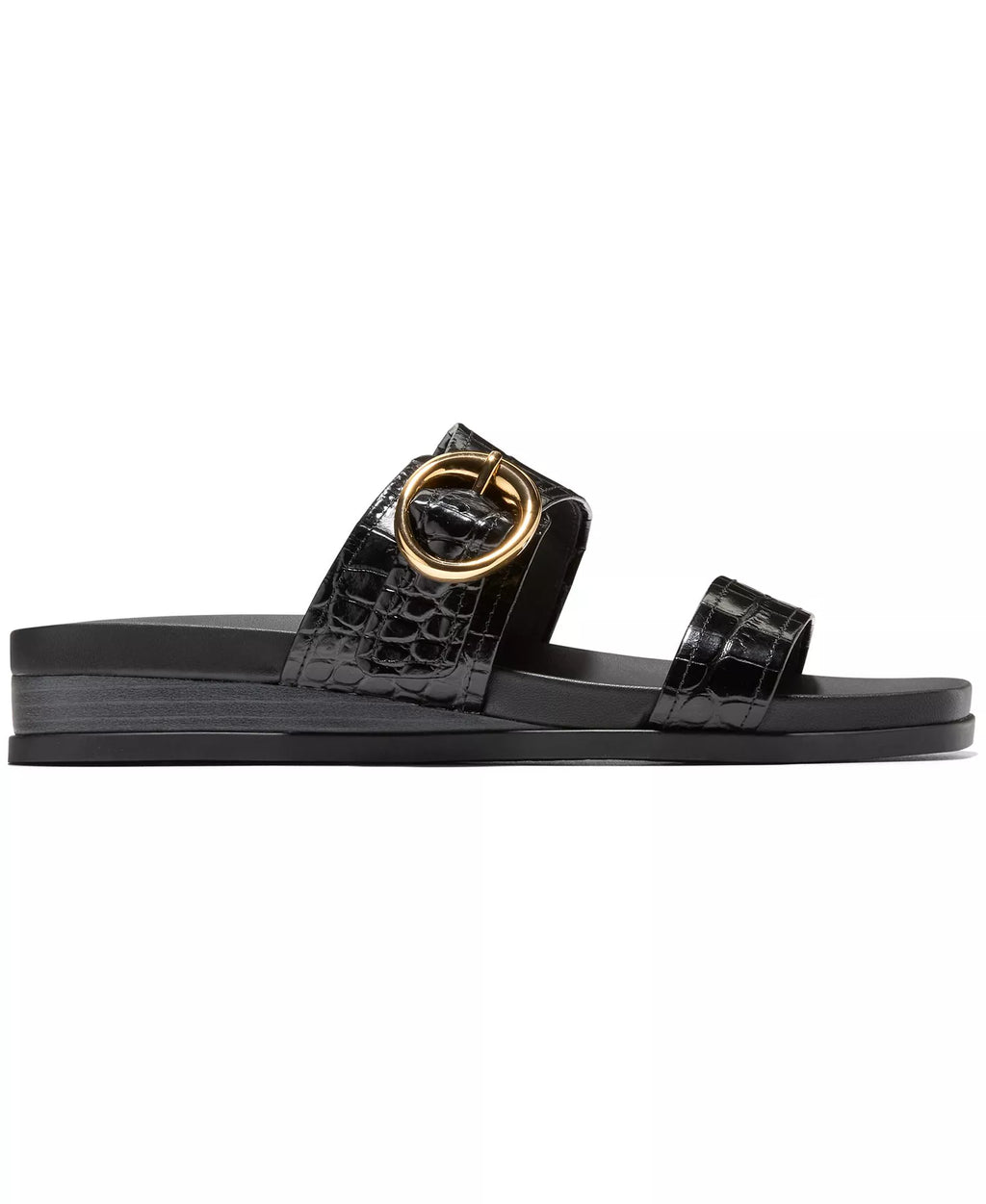 Cole Haan Women's Oaklynn Double Band Slip-On Footbed Sandals
