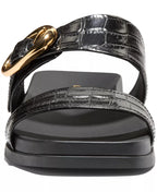 Cole Haan Women's Oaklynn Double Band Slip-On Footbed Sandals