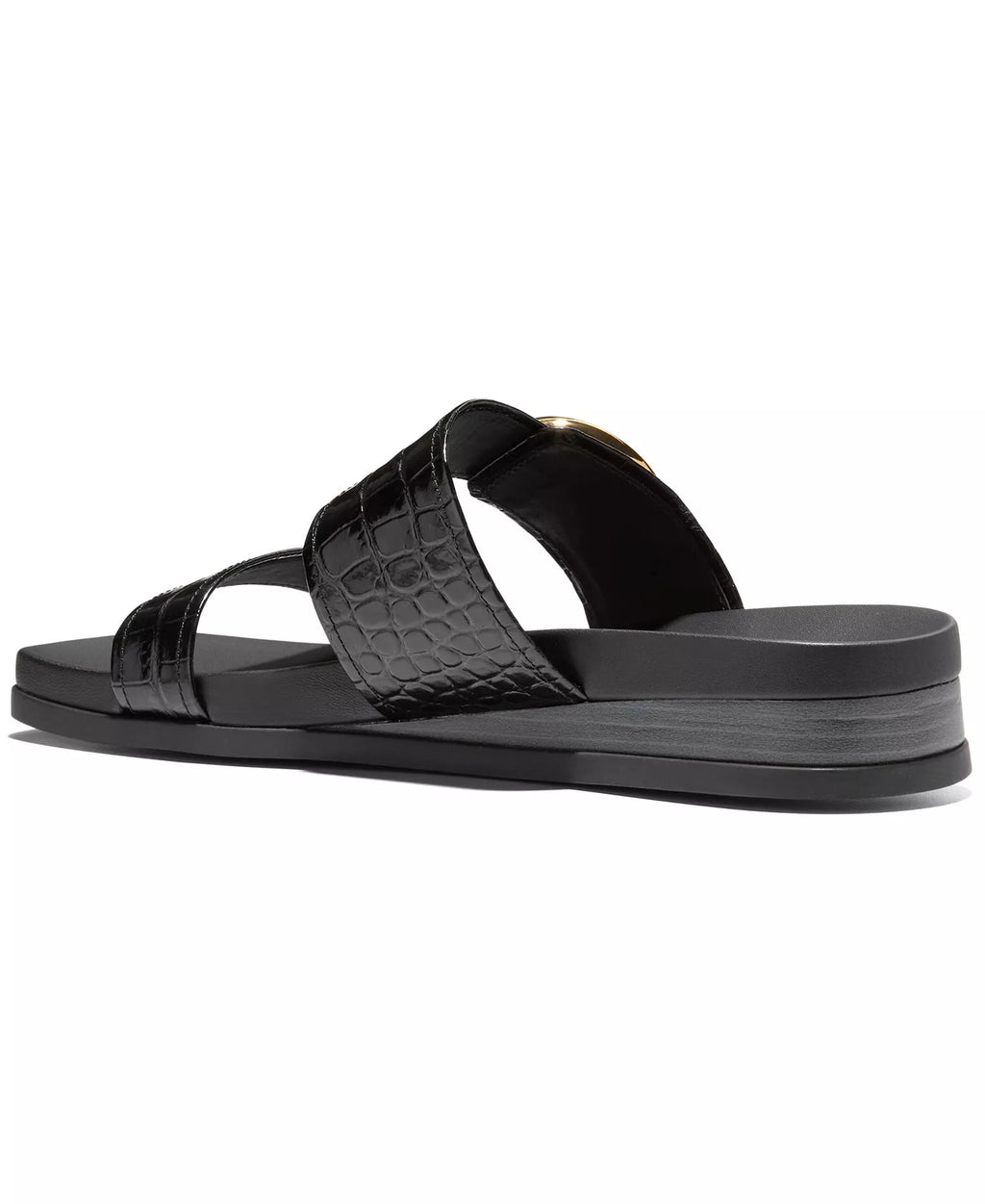 Cole Haan Women's Oaklynn Double Band Slip-On Footbed Sandals