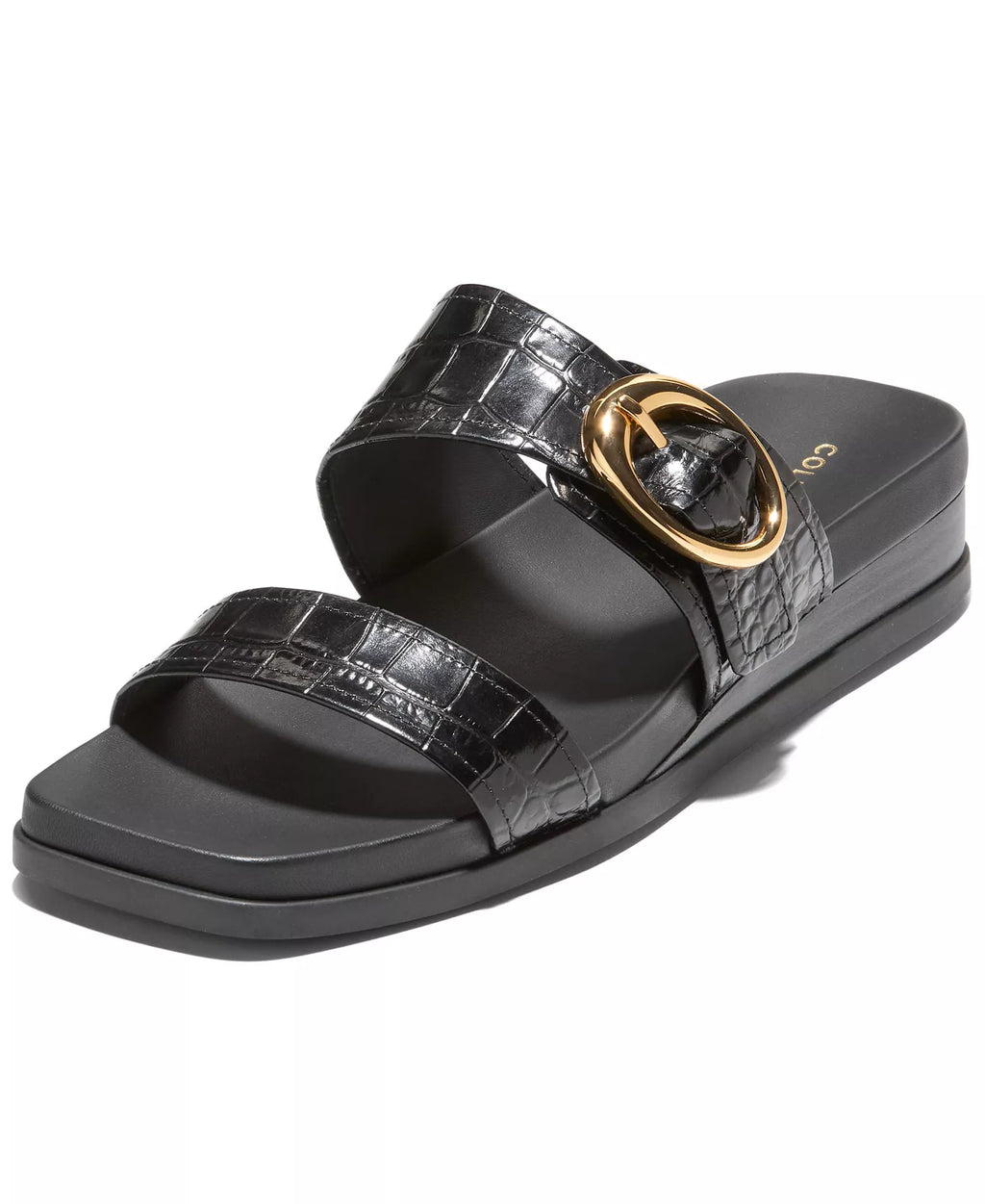 Cole Haan Women's Oaklynn Double Band Slip-On Footbed Sandals