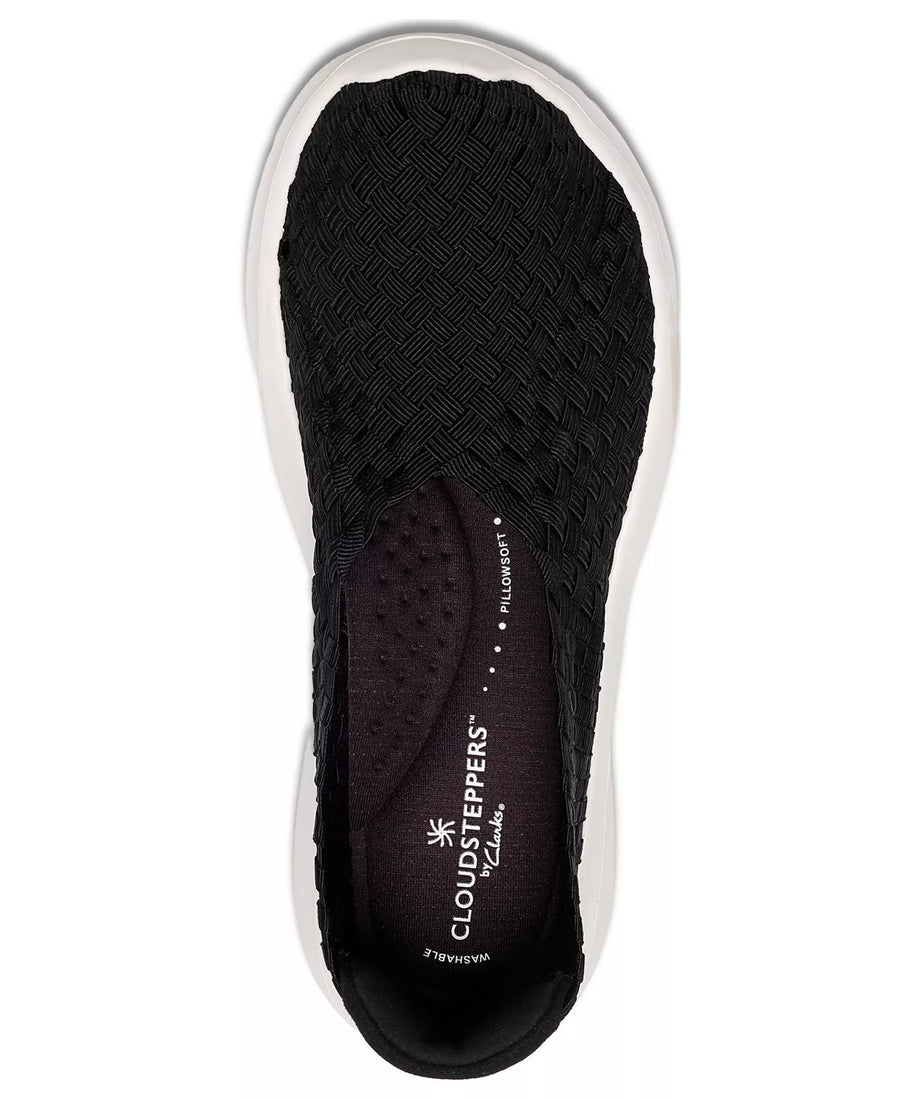 Clarks Women's Cloudsteppers Solevana Weave Slip On Sneakers