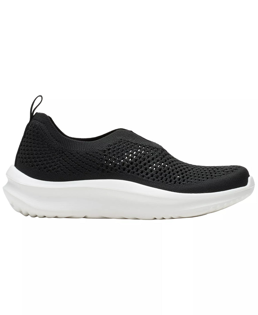 Clarks Women's Cloudsteppers Solevana Knit Round Toe Sneakers