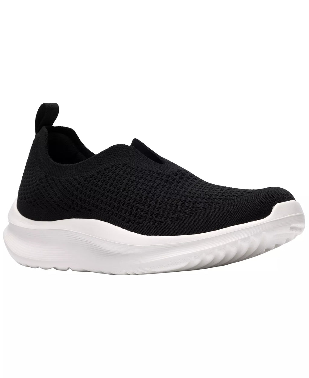Clarks Women's Cloudsteppers Solevana Knit Round Toe Sneakers