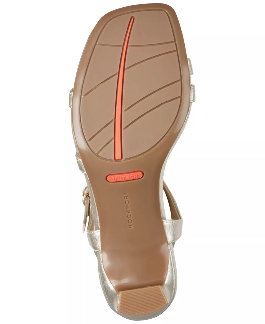 Rockport Women's Teddy Total Motion Strappy Dress Sandals
