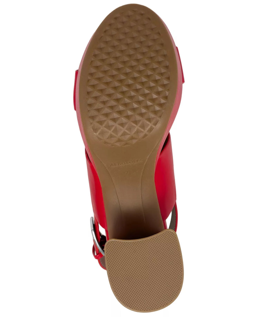 Aerosoles Women's Camilia Round Toe Platform Sandals