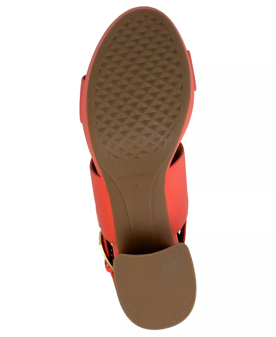 Aerosoles Women's Camilia Round Toe Platform Sandals