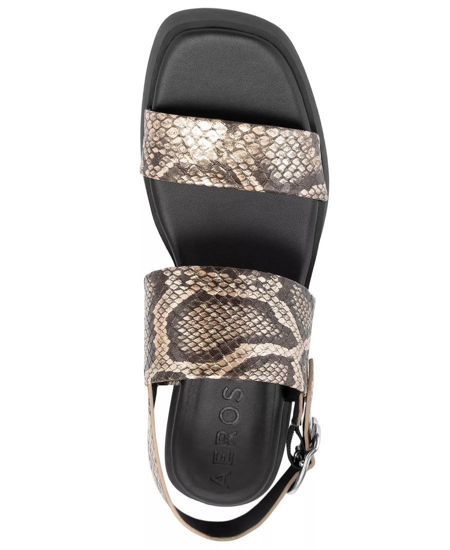 Aerosoles Women's Dove Low Heeled Square Toe Dress Sandals