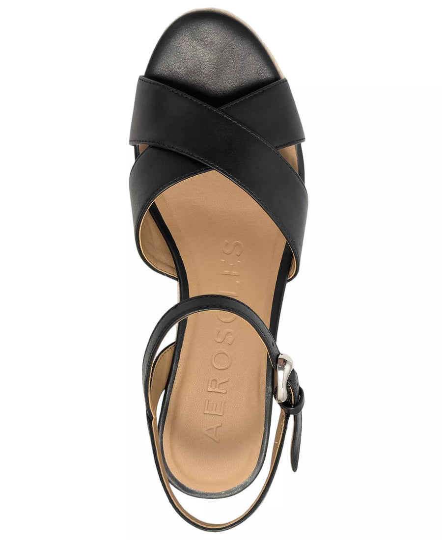 Aerosoles Women's Casarina Open Toe Wedge Sandals