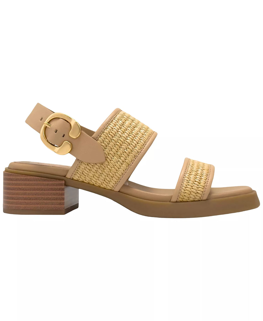 Aerosoles Women's Dove Low Heeled Square Toe Dress Sandals