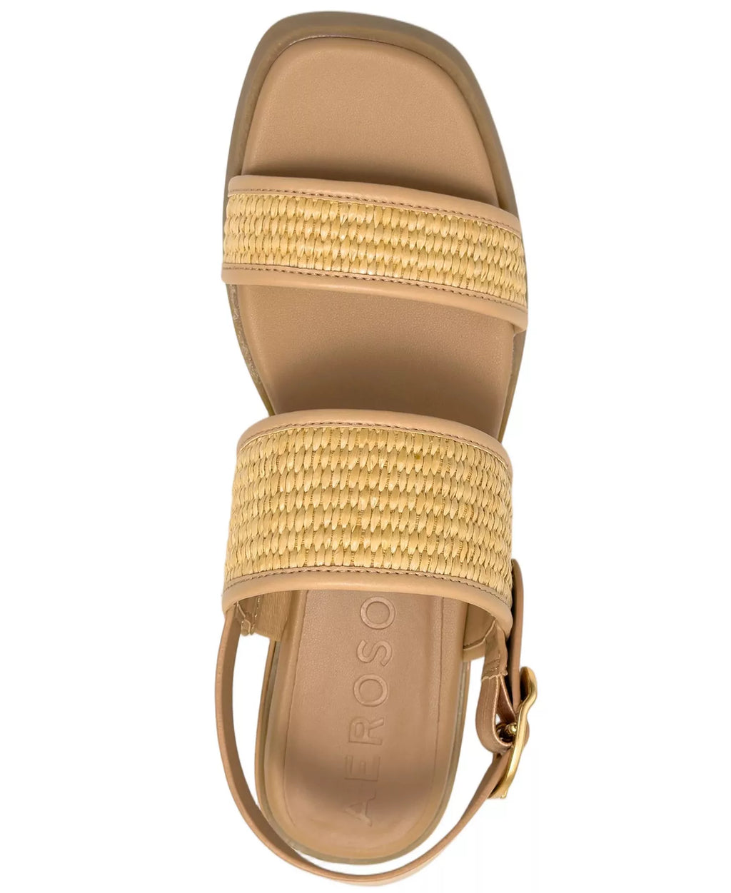 Aerosoles Women's Dove Low Heeled Square Toe Dress Sandals