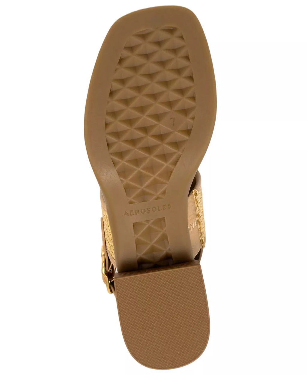 Aerosoles Women's Dove Low Heeled Square Toe Dress Sandals
