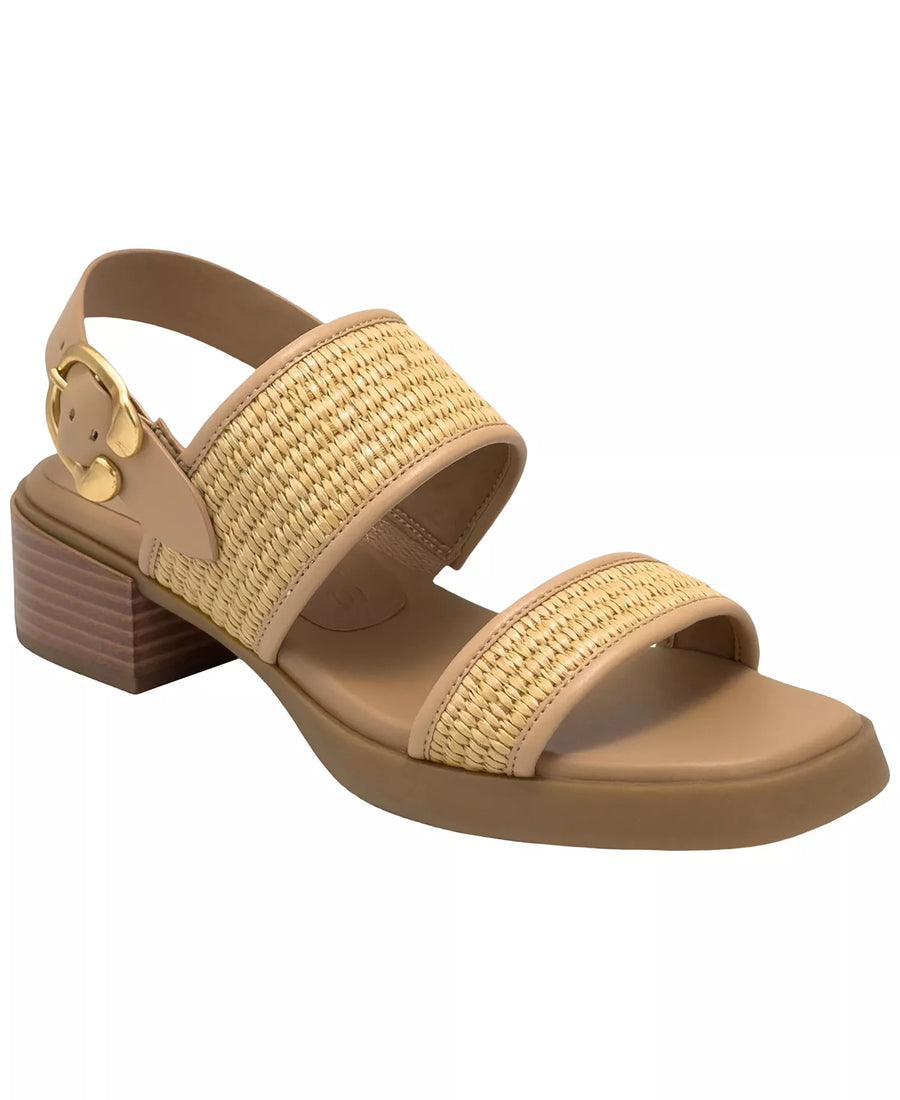 Aerosoles Women's Dove Low Heeled Square Toe Dress Sandals