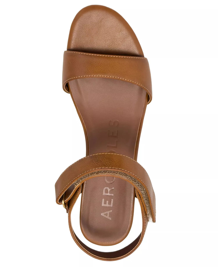 Aerosoles Women's Wel Open Toe Wedge Sandals