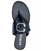 Aerosoles Women's Glitz Open Toe Flat Sandals