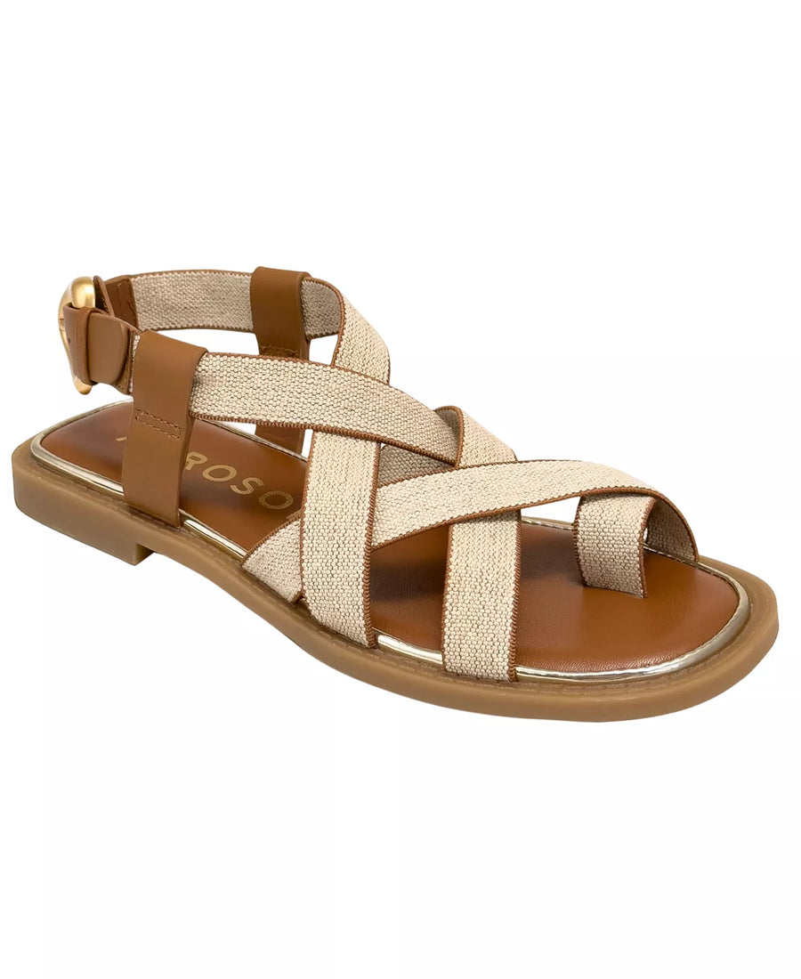 Aerosoles Women's Cargo Open Toe Flat Sandals