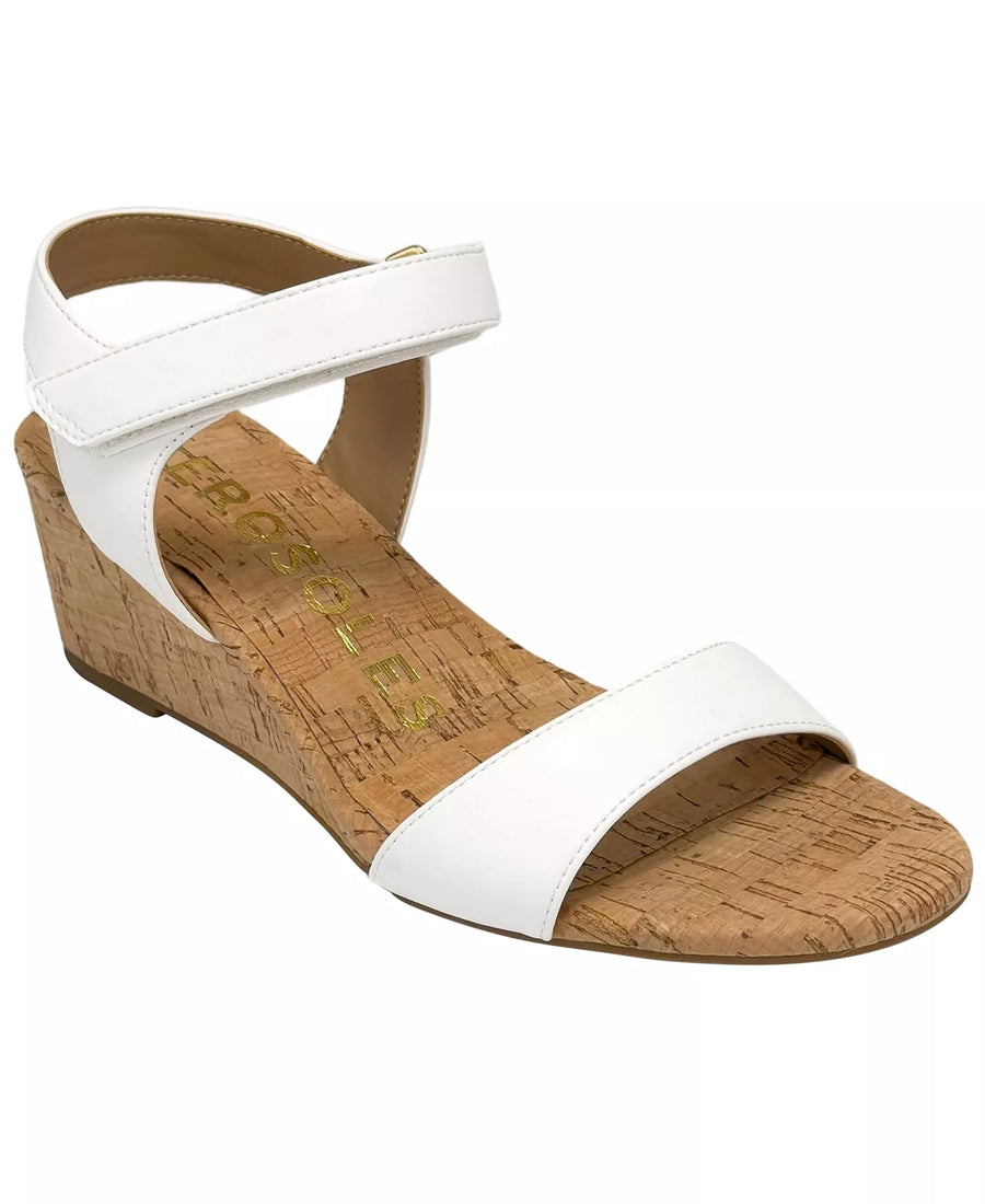 Aerosoles Women's Wel Open Toe Wedge Sandals