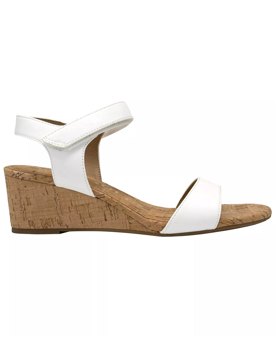 Aerosoles Women's Wel Open Toe Wedge Sandals