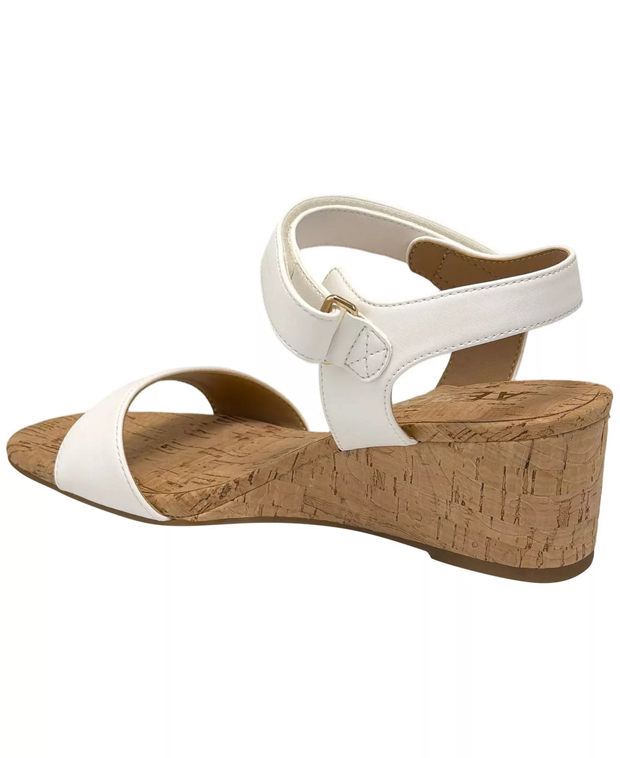 Aerosoles Women's Wel Open Toe Wedge Sandals