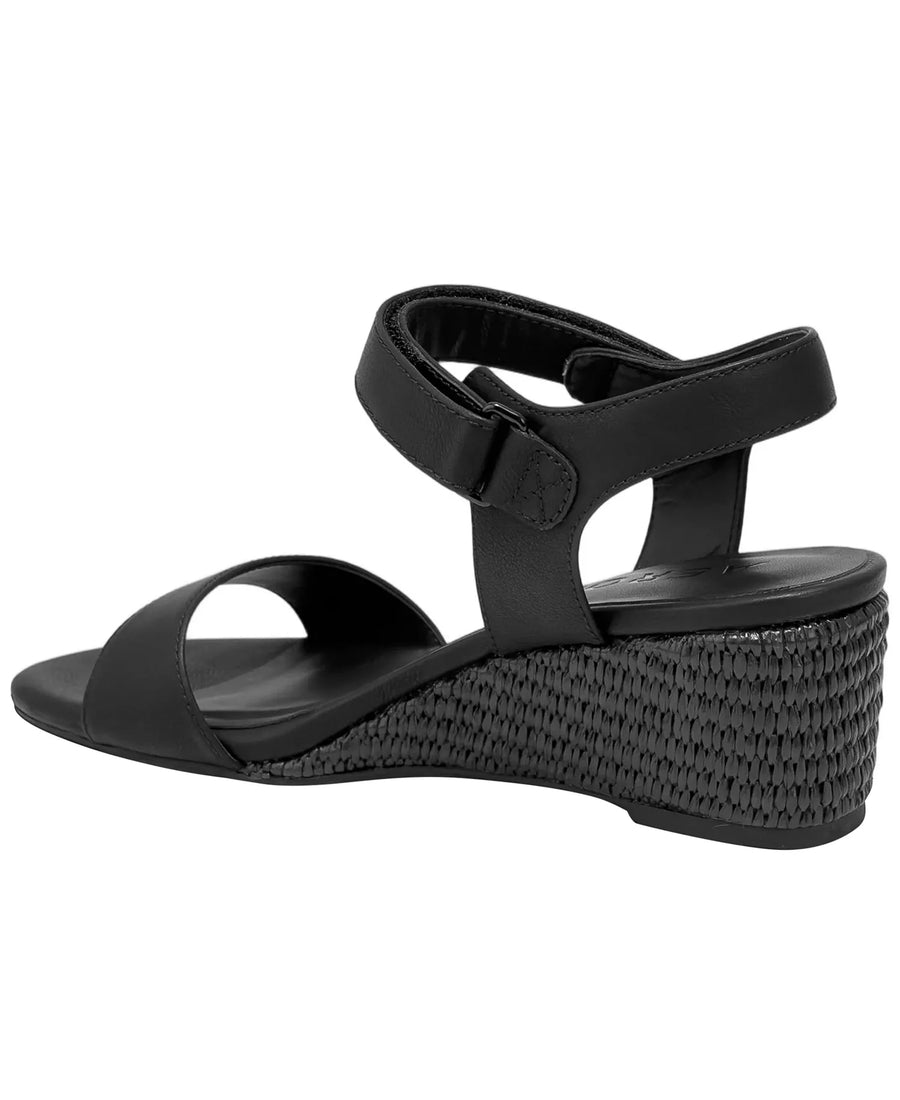 Aerosoles Women's Wel Open Toe Wedge Sandals