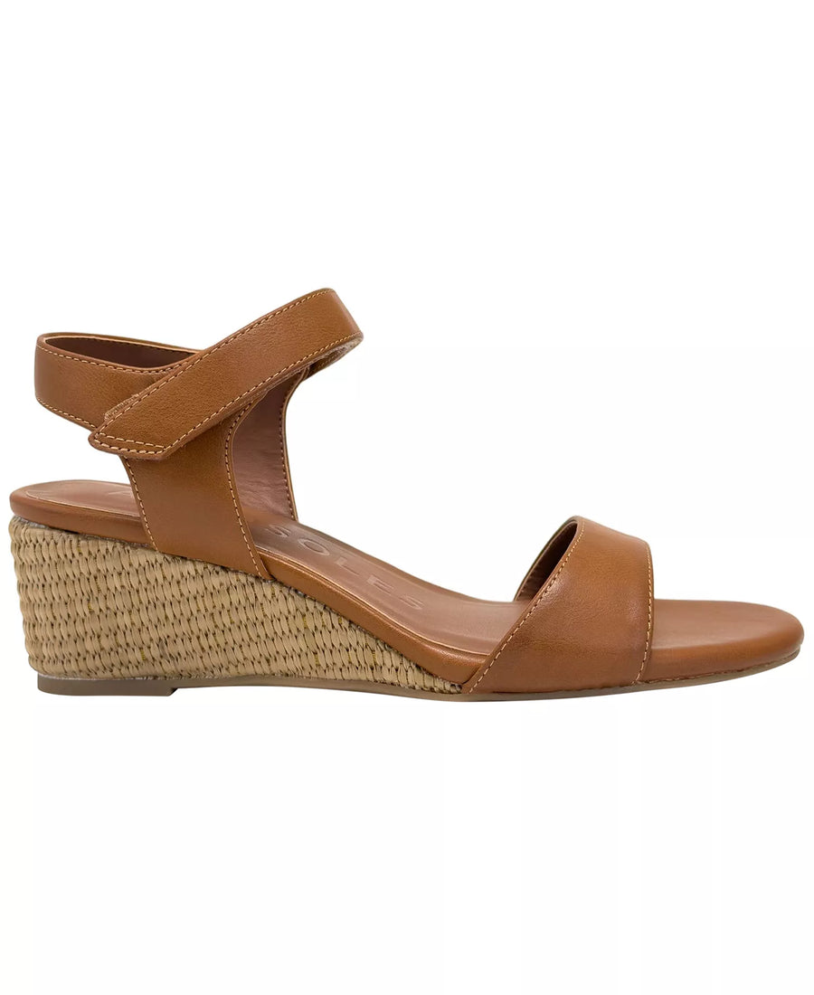 Aerosoles Women's Wel Open Toe Wedge Sandals