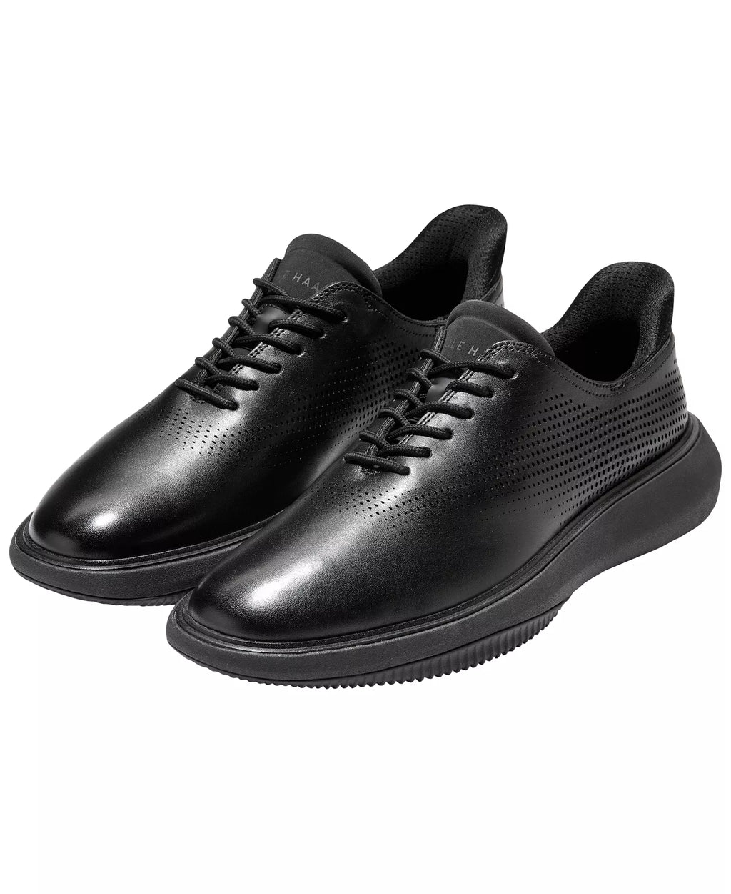 Cole Haan Men's Grand Phaze Laser Quick-On Lace-Up Oxford Shoes