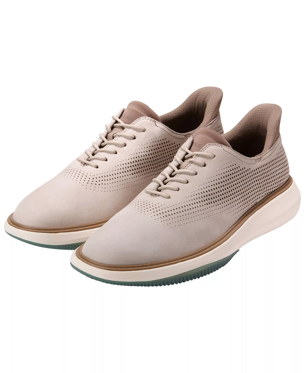 Cole Haan Men's Grand Phaze Laser Quick-On Lace-Up Oxford Shoes