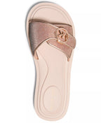 Michael Kors Women's MK Pool Slides Sandals
