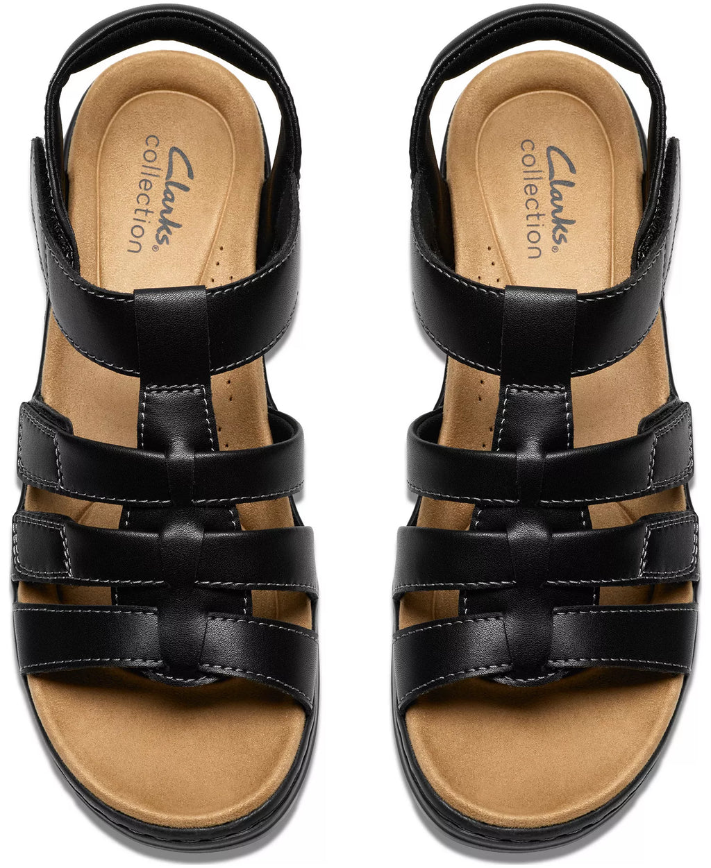 Clarks Women's Collection Merliah2 Ruby Round Toe Sandals