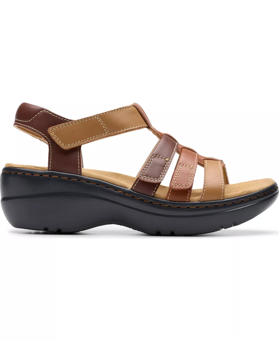 Clarks Women's Collection Merliah2 Ruby Round Toe Sandals