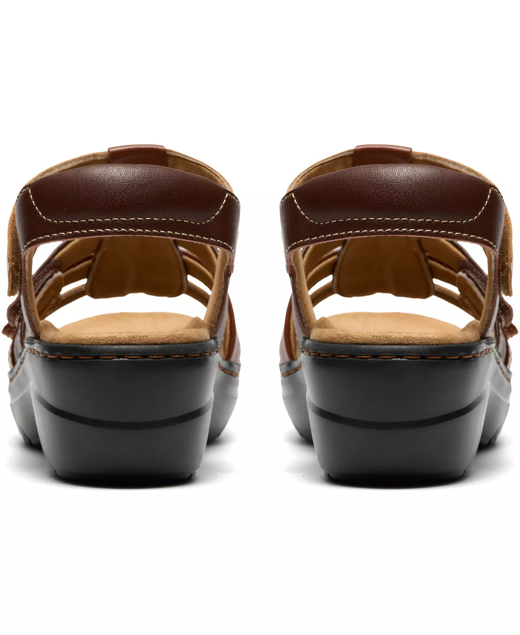 Clarks Women's Collection Merliah2 Ruby Round Toe Sandals