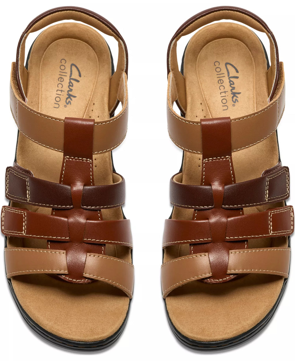 Clarks Women's Collection Merliah2 Ruby Round Toe Sandals