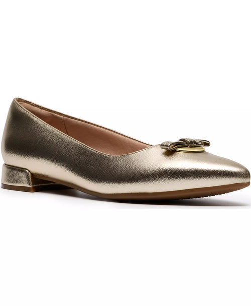 Clarks Women's Natalyn Trim Pointed Toe Dress Flats