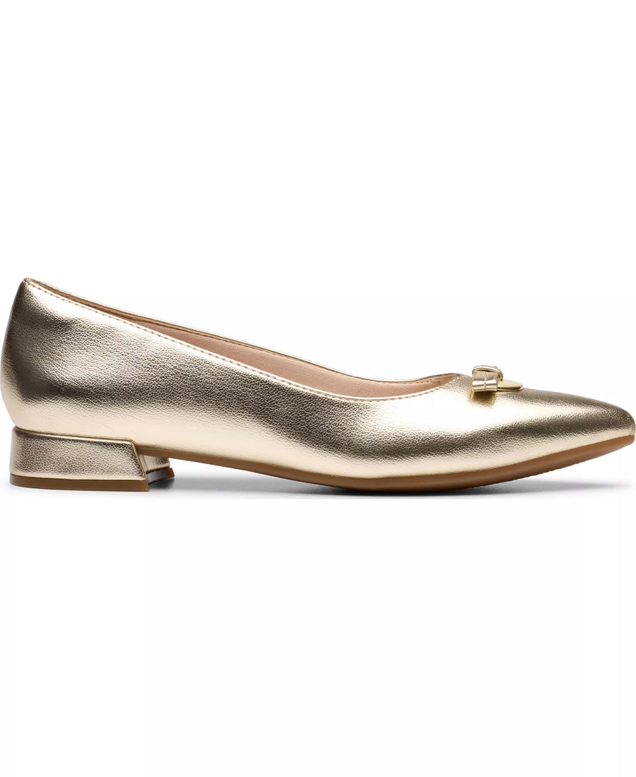 Clarks Women's Natalyn Trim Pointed Toe Dress Flats
