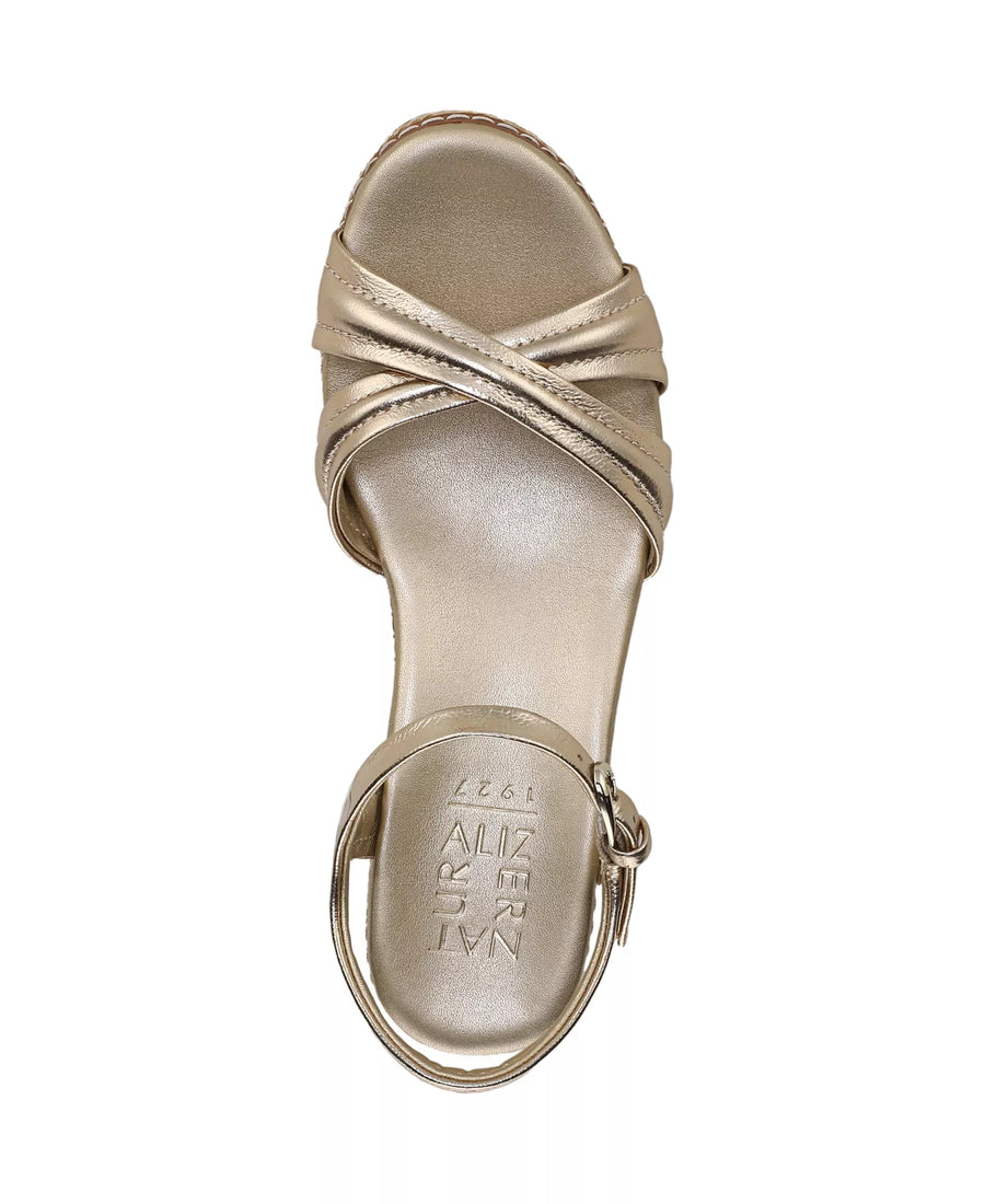 Naturalizer Women's Dovie Strappy Wedge Heel Sandals