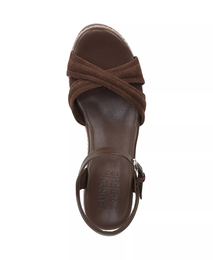 Naturalizer Women's Dovie Strappy Wedge Heel Sandals