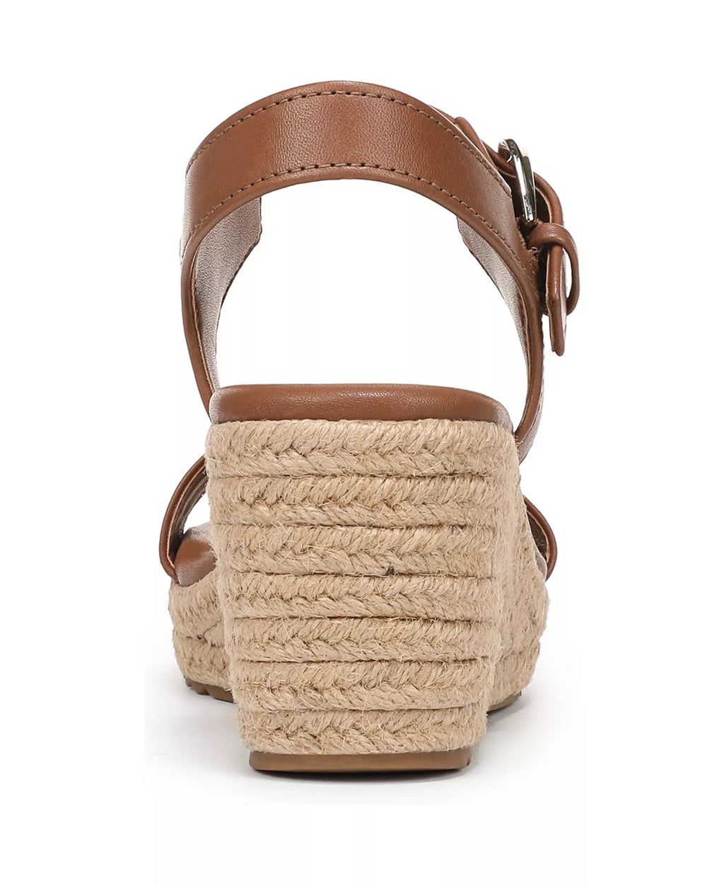 Naturalizer Women's Stella Open Round Toe Buckle Wedge Sandals
