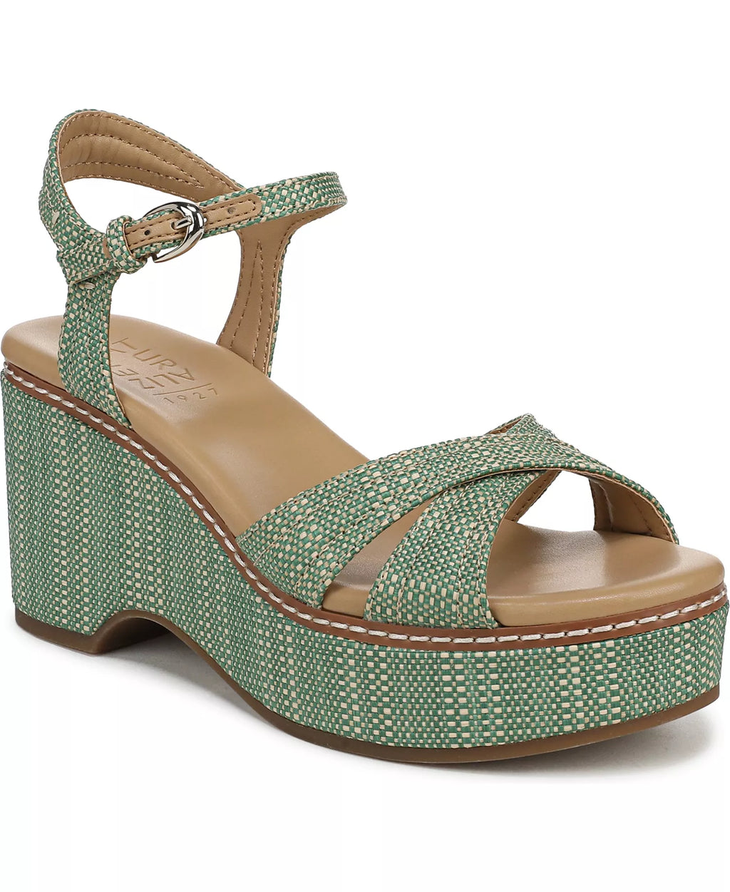 Naturalizer Women's Dovie Strappy Wedge Heel Sandals