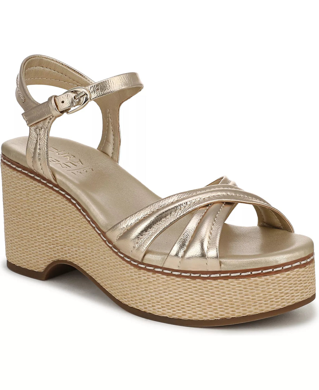 Naturalizer Women's Dovie Strappy Wedge Heel Sandals