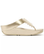 FitFlop Women's Rumba Iridescent Beaded Toe-Post Sandals