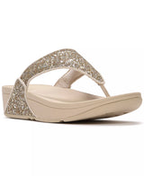 FitFlop Women's Lulu Multi-Tonal Glitter Wedge Sandals