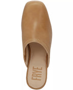 Frye Women's Campus Block Heel Leather Clogs